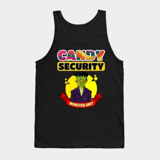 Candy Security - Halloween Security Tank Top